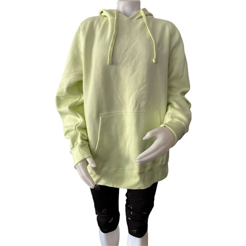 🌹Women’s Hoodie Size L SUPER MASSIVE Logo Hooded Sweatshirt Mint